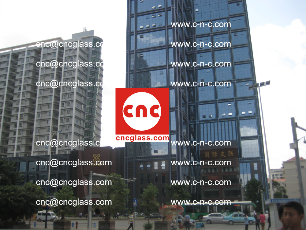 EVA FILM safety laminated glass applied in buildings (1)